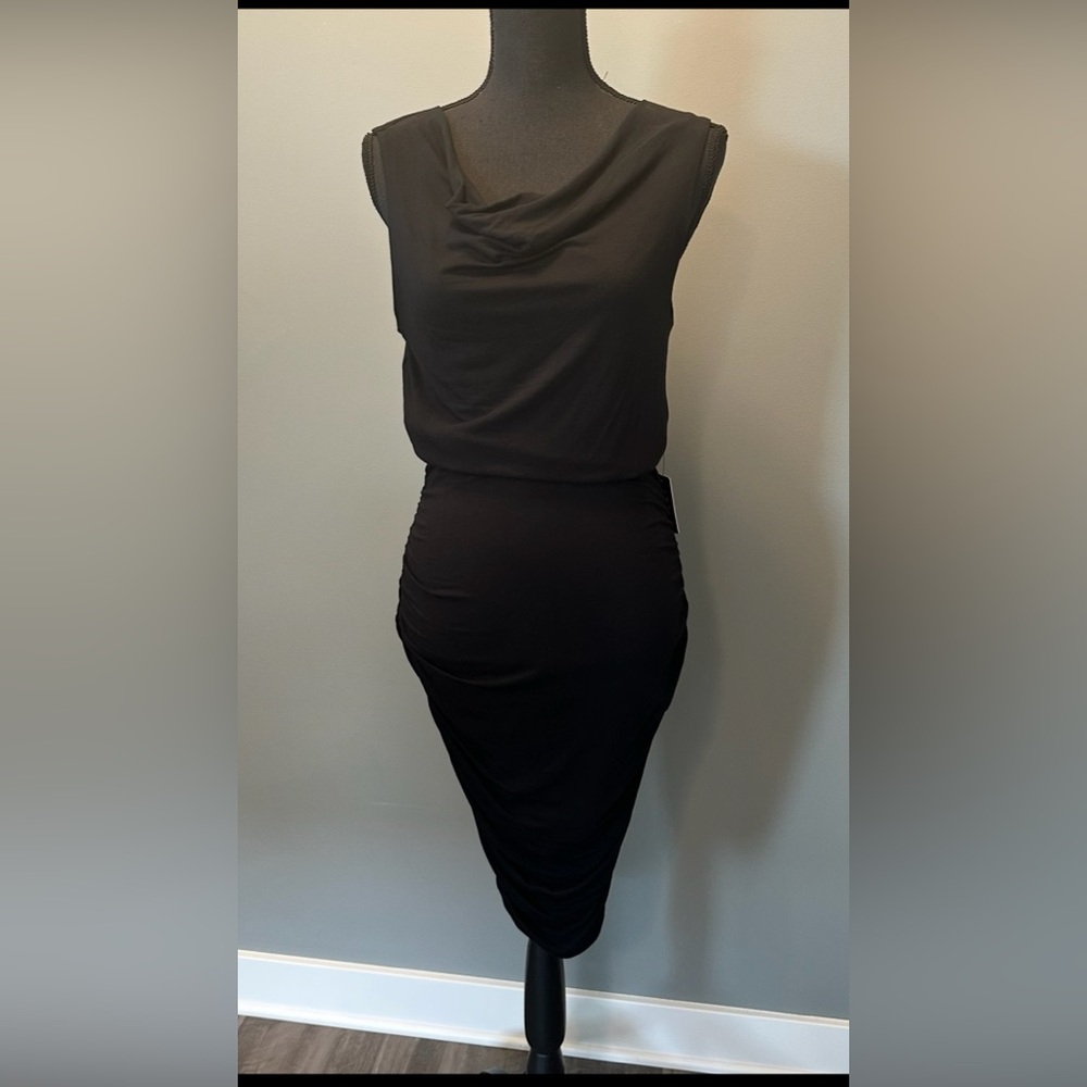 Express cowl neck sleeveless dress NWT